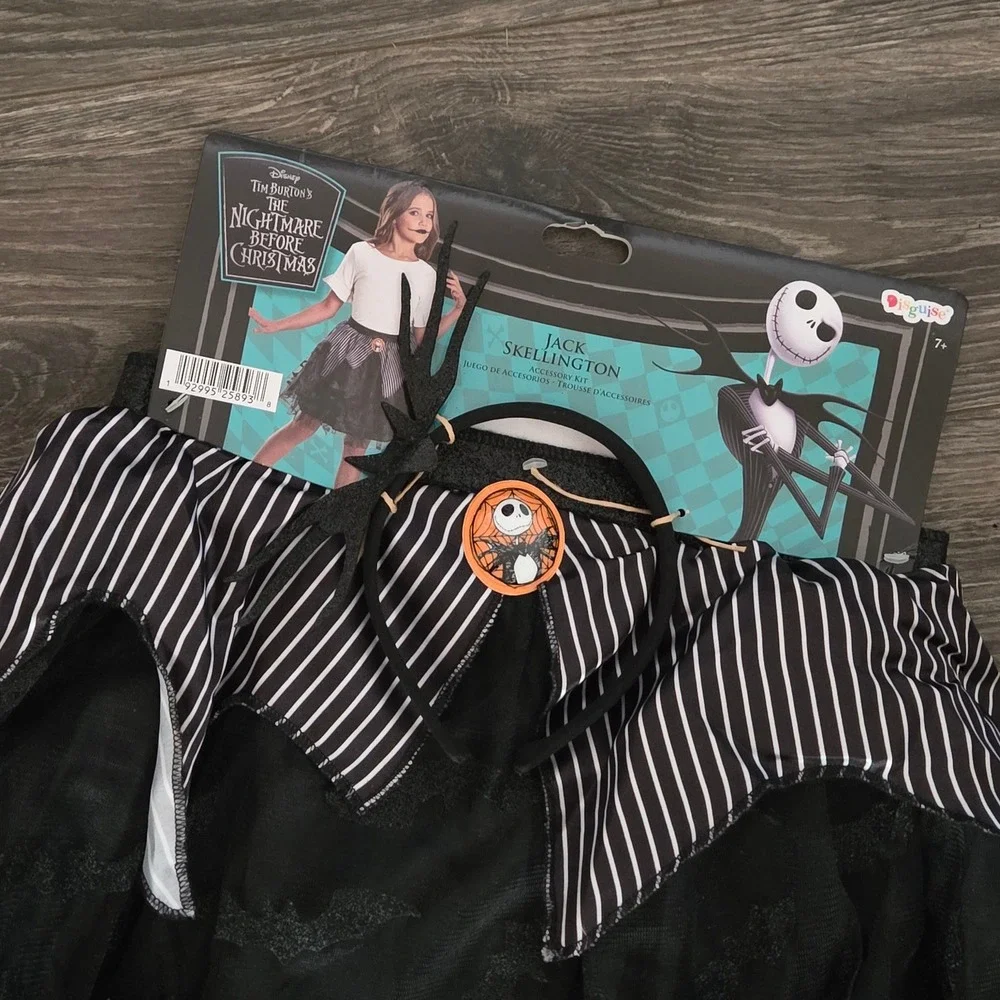 Disguise Jack Skellington Nightmare Before Christmas Tutu‎ & Headband Set OS